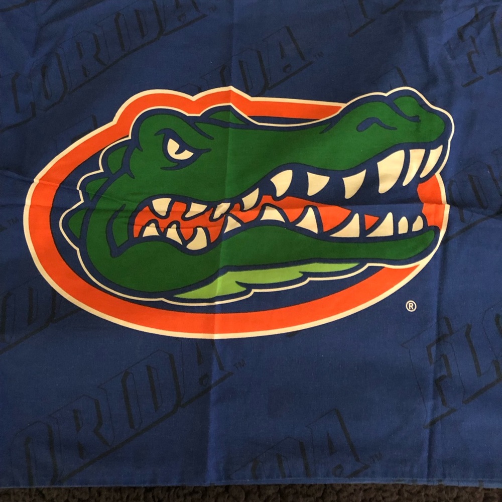 University of Florida Bedding- 2 twin Sets w/curtains